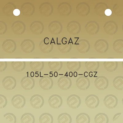 calgaz-105l-50-400-cgz