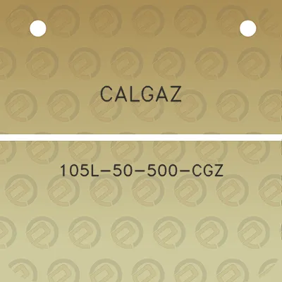 calgaz-105l-50-500-cgz