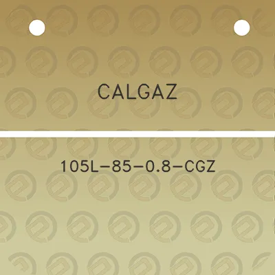 calgaz-105l-85-08-cgz