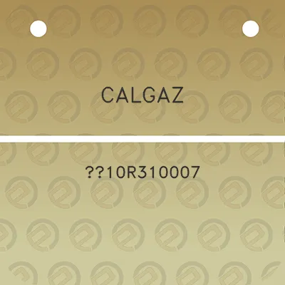 calgaz-10r310007