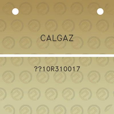 calgaz-10r310017