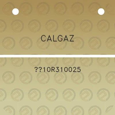 calgaz-10r310025