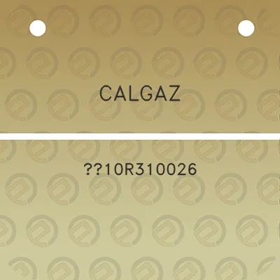 calgaz-10r310026