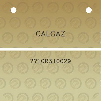 calgaz-10r310029