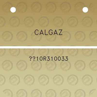 calgaz-10r310033