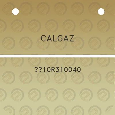 calgaz-10r310040