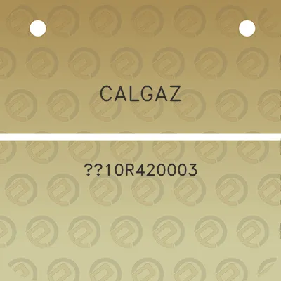 calgaz-10r420003