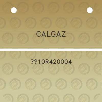 calgaz-10r420004