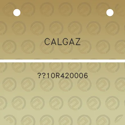 calgaz-10r420006