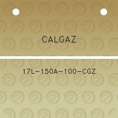 calgaz-17l-150a-100-cgz