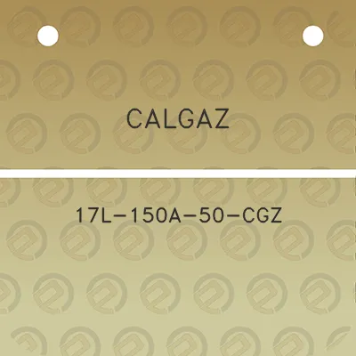 calgaz-17l-150a-50-cgz