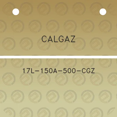 calgaz-17l-150a-500-cgz