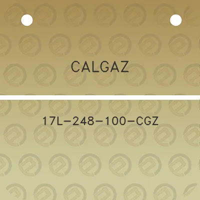 calgaz-17l-248-100-cgz