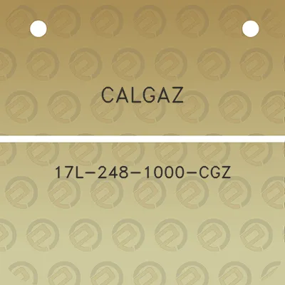 calgaz-17l-248-1000-cgz