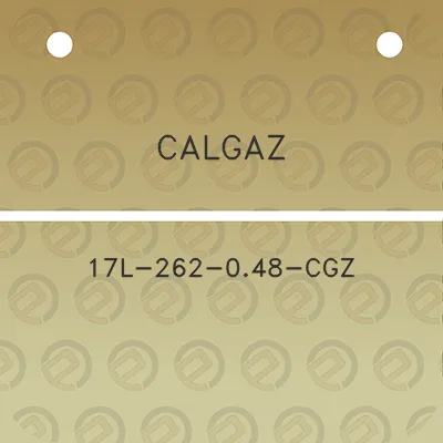 calgaz-17l-262-048-cgz