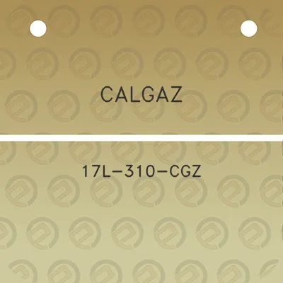 calgaz-17l-310-cgz