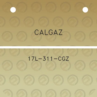 calgaz-17l-311-cgz