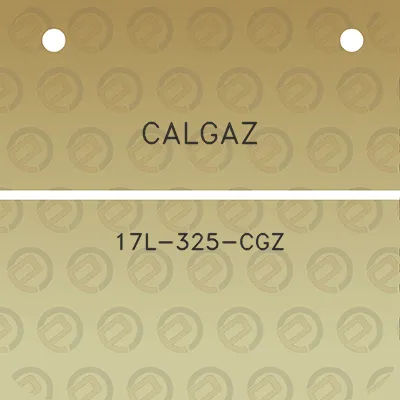 calgaz-17l-325-cgz