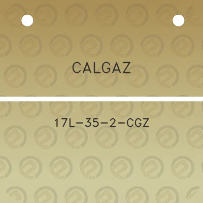 calgaz-17l-35-2-cgz