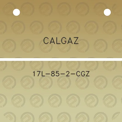 calgaz-17l-85-2-cgz