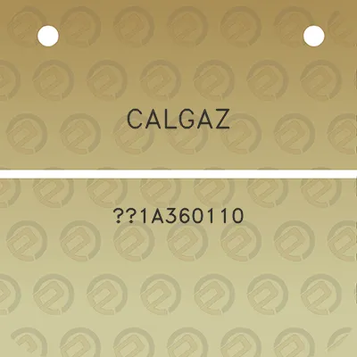 calgaz-1a360110