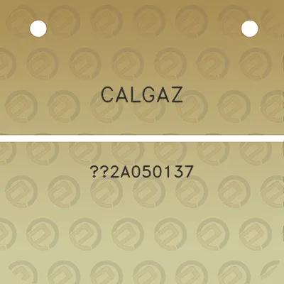 calgaz-2a050137