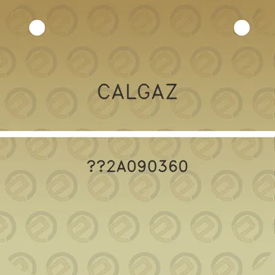 calgaz-2a090360