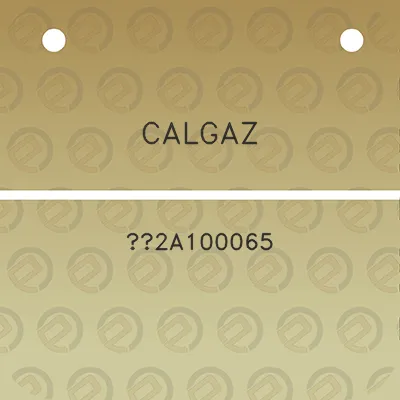 calgaz-2a100065