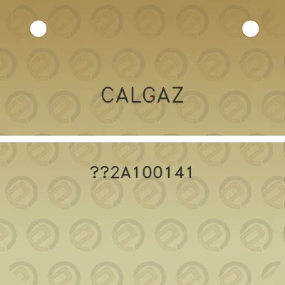 calgaz-2a100141