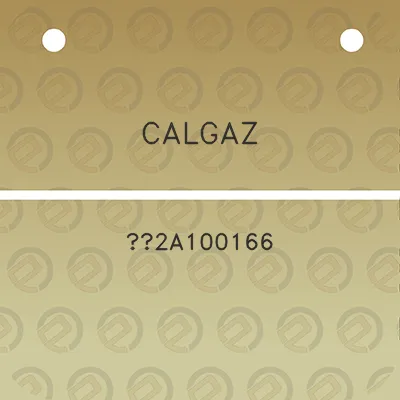 calgaz-2a100166