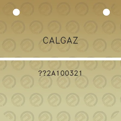 calgaz-2a100321