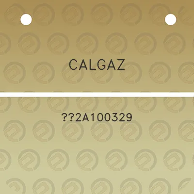 calgaz-2a100329