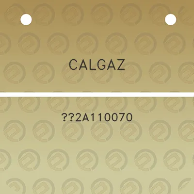 calgaz-2a110070