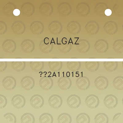 calgaz-2a110151