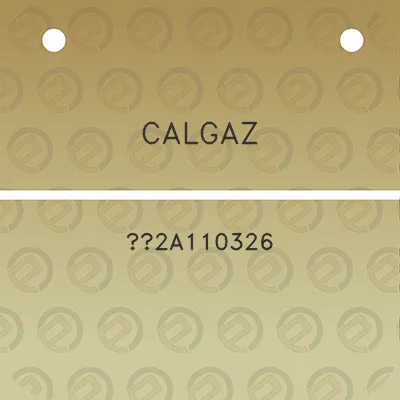 calgaz-2a110326