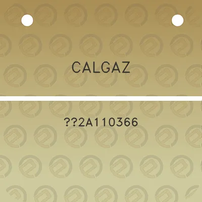 calgaz-2a110366