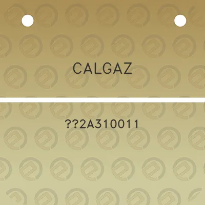 calgaz-2a310011