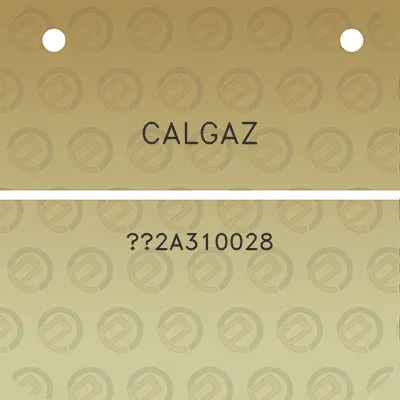 calgaz-2a310028