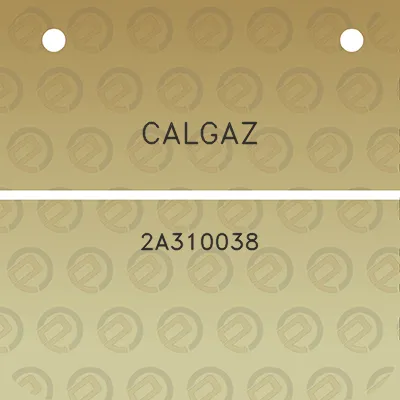 calgaz-2a310038