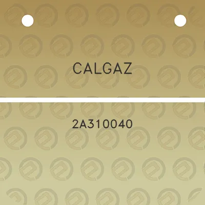 calgaz-2a310040