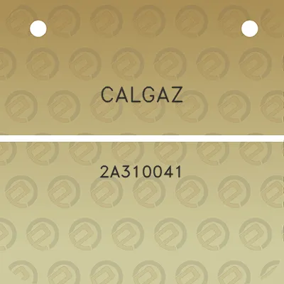 calgaz-2a310041