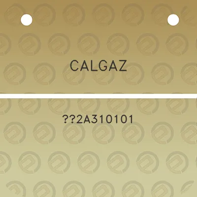 calgaz-2a310101