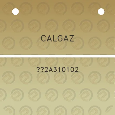 calgaz-2a310102