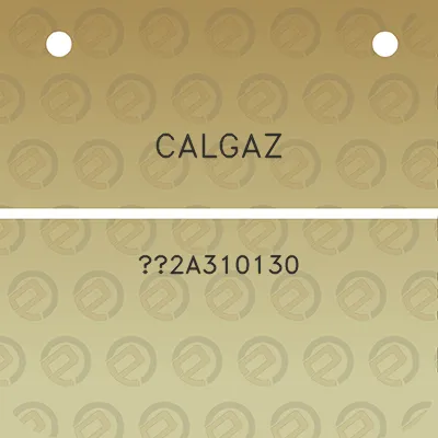 calgaz-2a310130