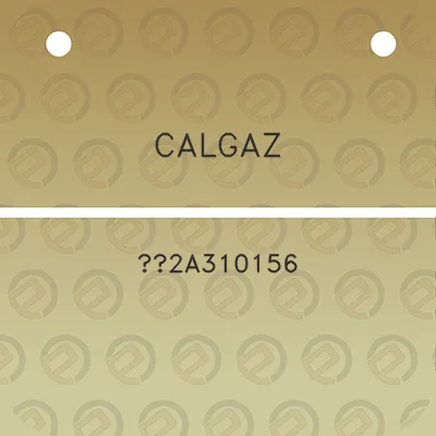 calgaz-2a310156