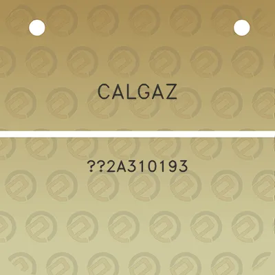 calgaz-2a310193