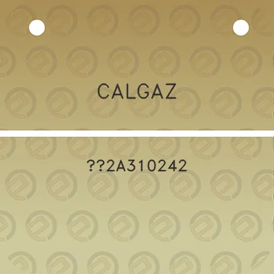 calgaz-2a310242