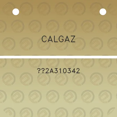 calgaz-2a310342