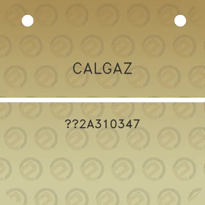 calgaz-2a310347