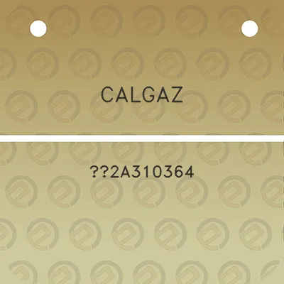 calgaz-2a310364